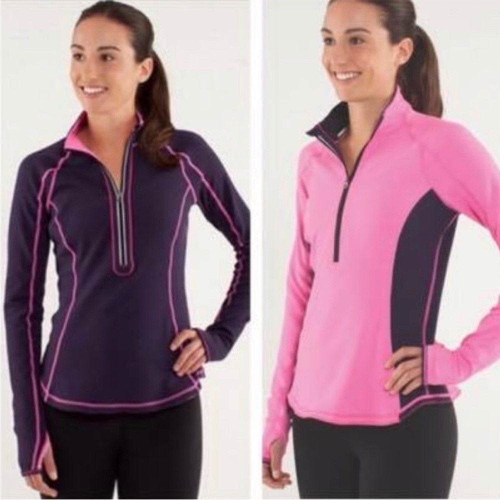LULULEMON reversible half zip define style top 6